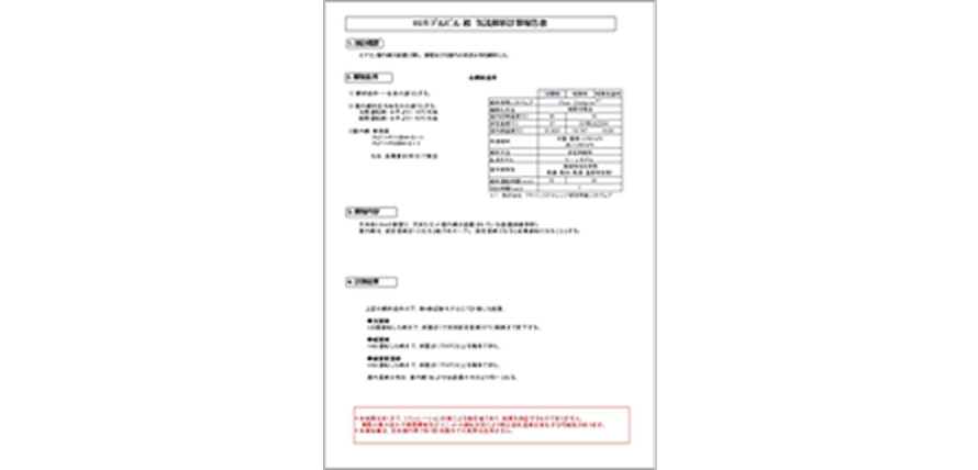 画像：報告書